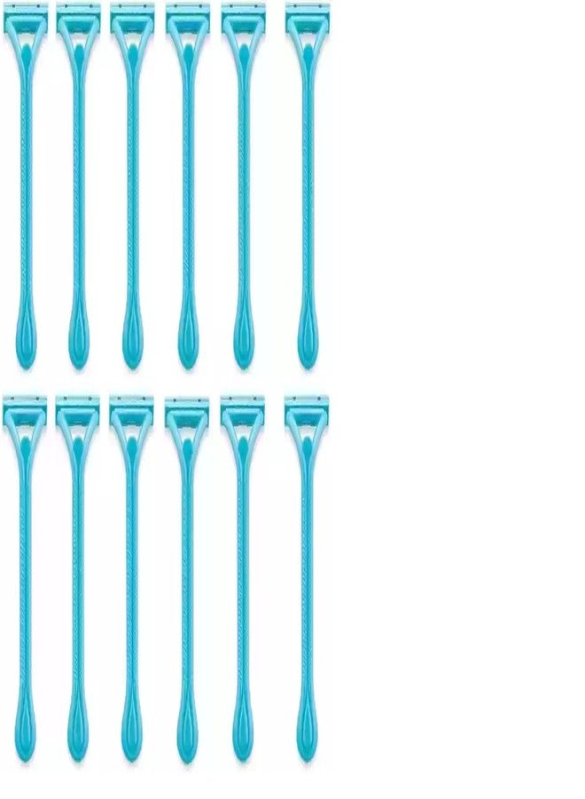 LANELLIE || Women's Disposable Shaving Razor for Hair Removal & Disposable for Body for Women and Men With Nourishing White Stripe - Image 1